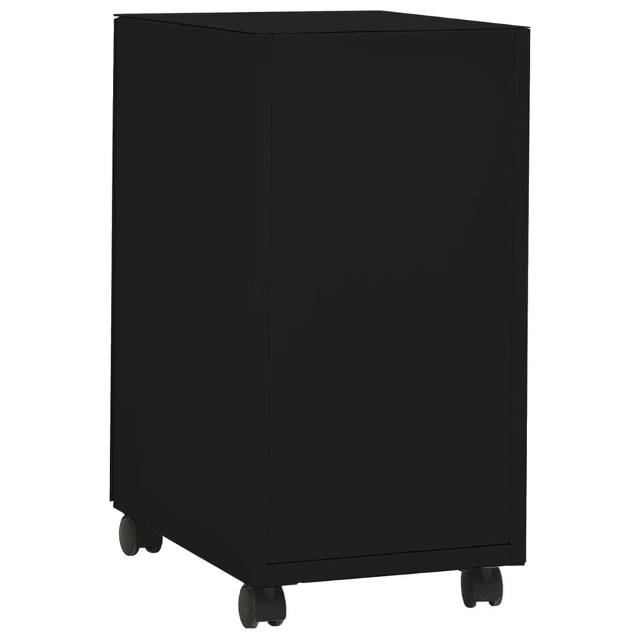 Ladeblok Verrijdbaar 30X45X59 Cm Staal Zwart