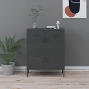 Storage cabinet 80x35x101.5 cm steel anthracite
