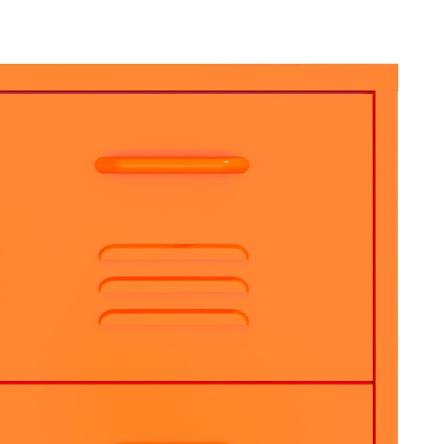 Ladekast 80X35X0,5 Cm Staal Oranje orange