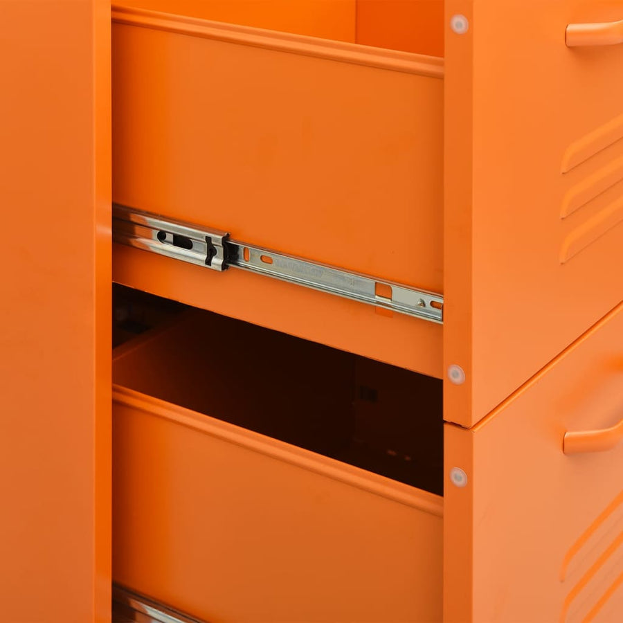 Ladekast 80X35X0,5 Cm Staal Oranje orange