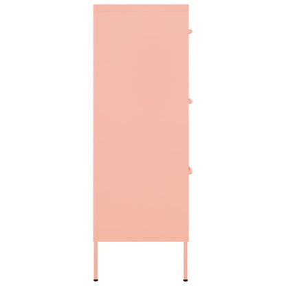 Ladekast 80X35X0,5 Cm Staal Roze