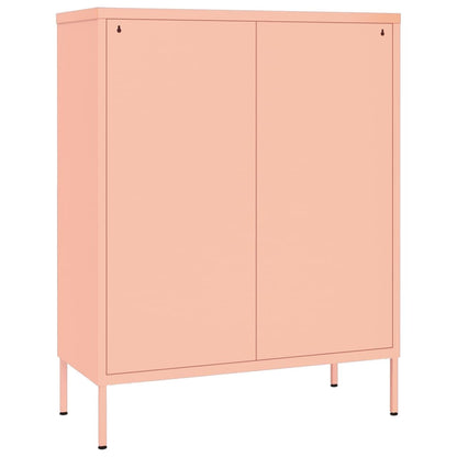 Ladekast 80X35X0,5 Cm Staal Roze