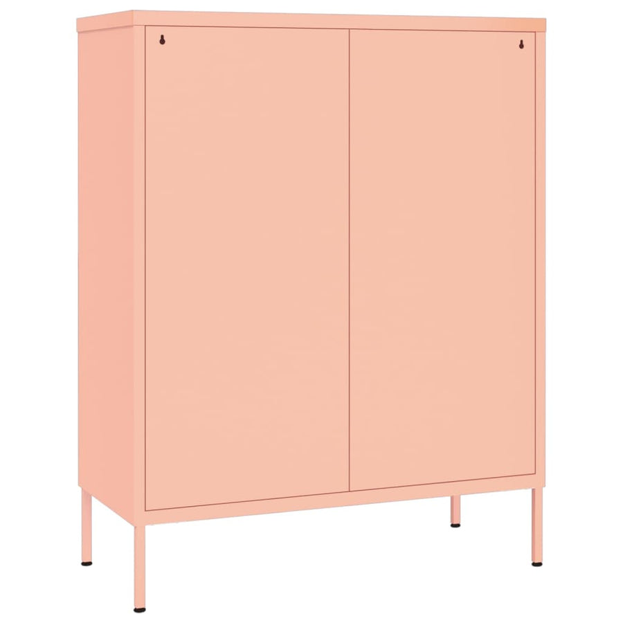 Ladekast 80X35X0,5 Cm Staal Roze
