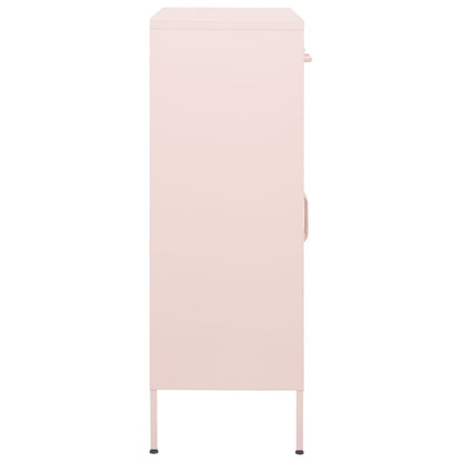 Opbergkast 80X35X0,5 Cm Staal Roze