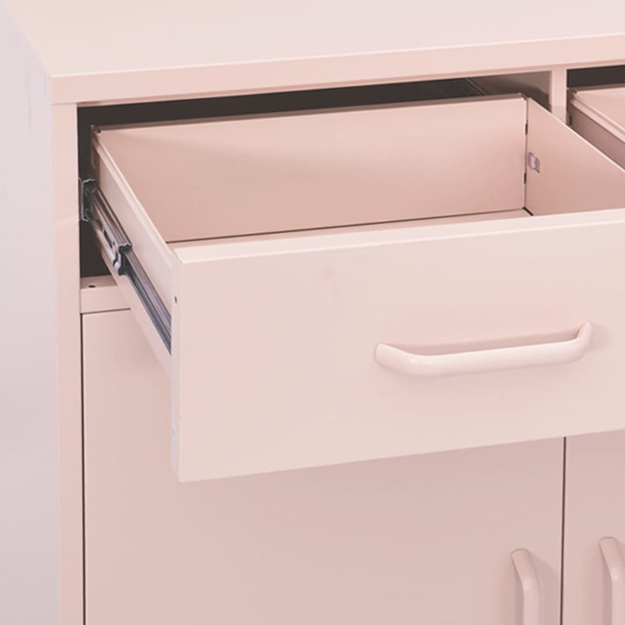Opbergkast 80X35X0,5 Cm Staal Roze