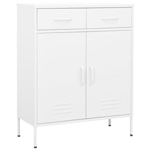 Opbergkast 80X35X0,5 Cm Staal Wit