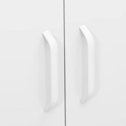 Opbergkast 80X35X0,5 Cm Staal Wit