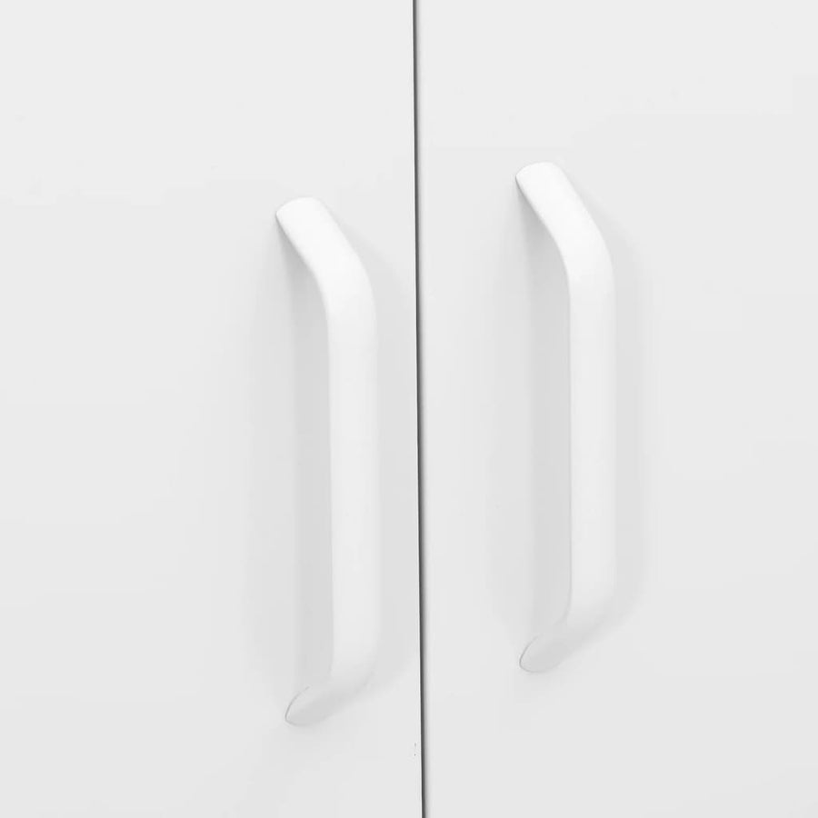 Opbergkast 80X35X0,5 Cm Staal Wit