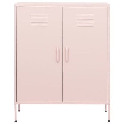 Opbergkast 80X35X0,5 Cm Staal Roze