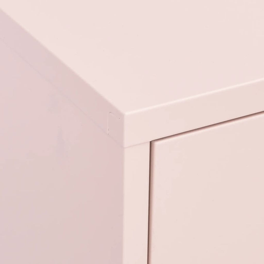 Opbergkast 80X35X0,5 Cm Staal Roze