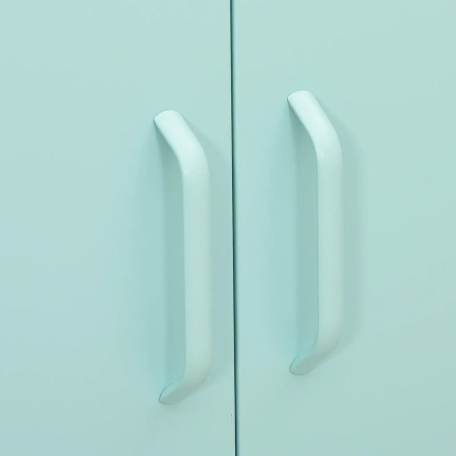 Opbergkast 80X35X0,5 Cm Staal Mint Mintgroen
