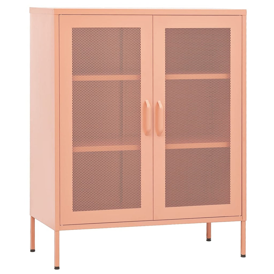 Opbergkast 80X35X0,5 Cm Staal Roze
