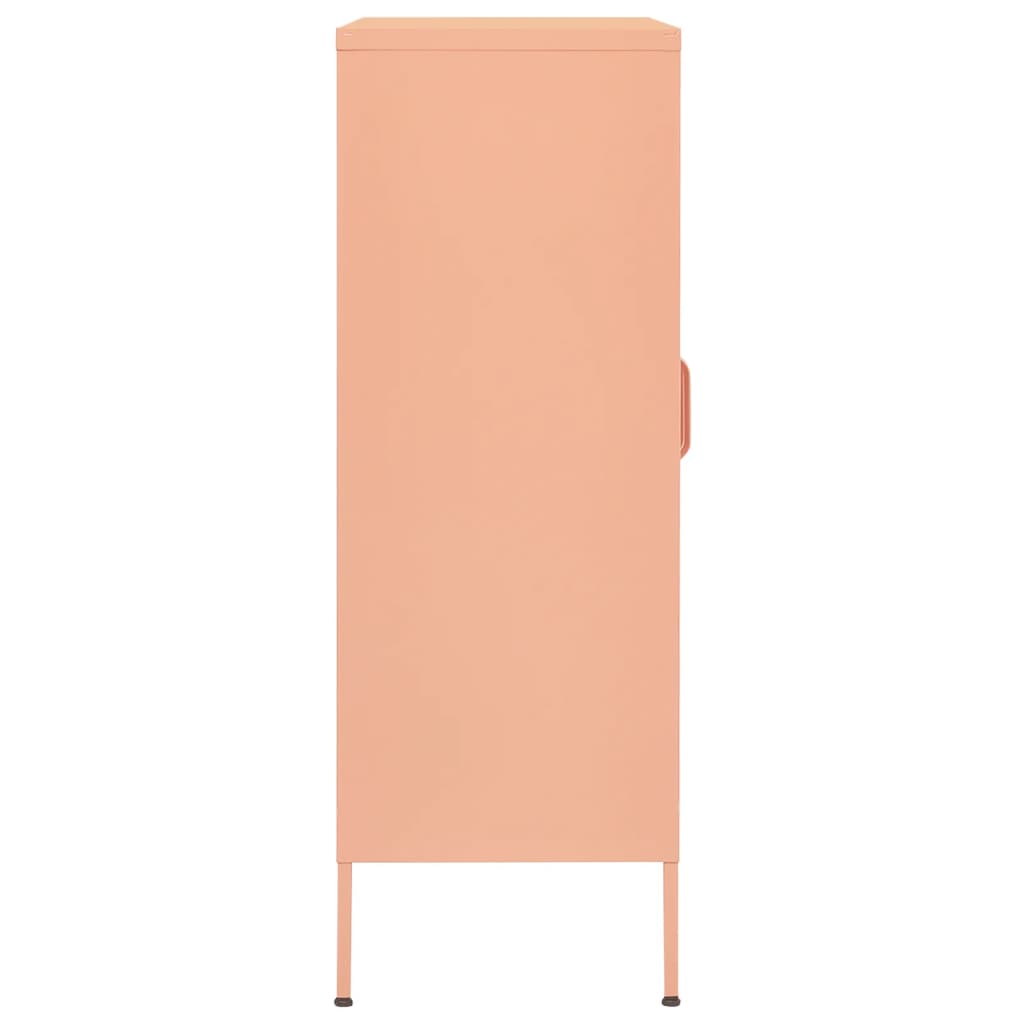 Opbergkast 80X35X0,5 Cm Staal Roze