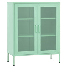 Opbergkast 80X35X0,5 Cm Staal Mint Mintgroen
