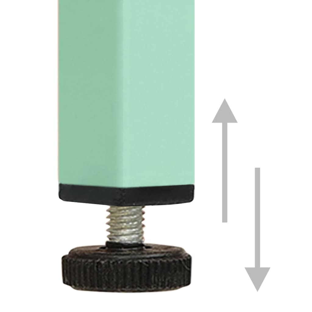 Opbergkast 80X35X0,5 Cm Staal Mint Mintgroen