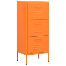 Opbergkast 42,5X35X0,5 Cm Staal Oranje orange