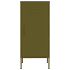 Storage cabinet 42.5x35x101.5 cm steel olive green