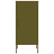 Storage cabinet 42.5x35x101.5 cm steel olive green