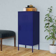 Storage cabinet 42.5x35x101.5 cm steel navy blue