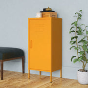Storage cabinet 42.5x35x101.5 cm steel mustard yellow