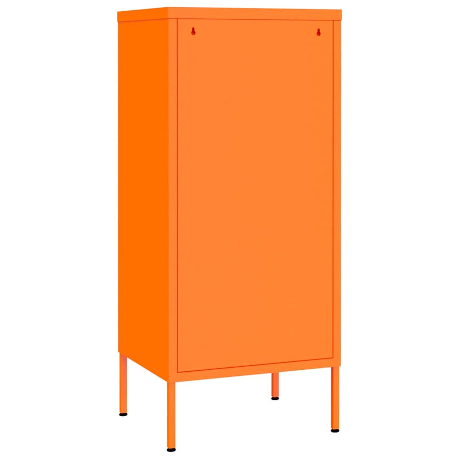 Opbergkast 42,5X35X0,5 Cm Staal Oranje orange