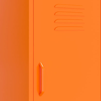 Opbergkast 42,5X35X0,5 Cm Staal Oranje orange