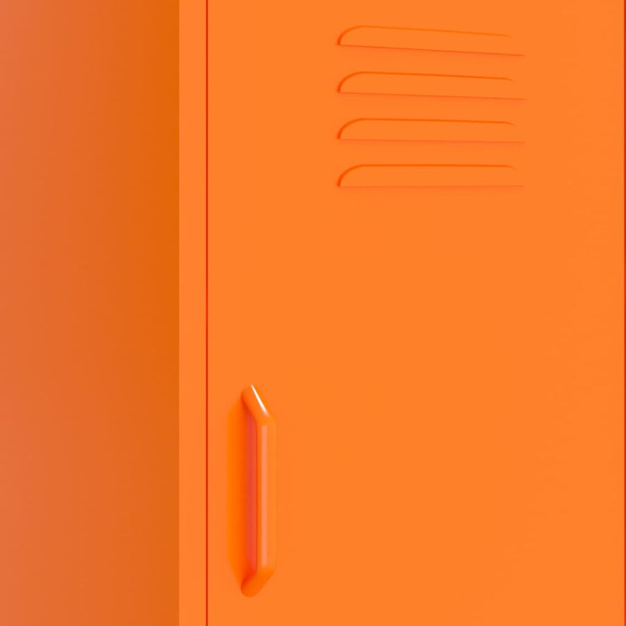 Opbergkast 42,5X35X0,5 Cm Staal Oranje orange