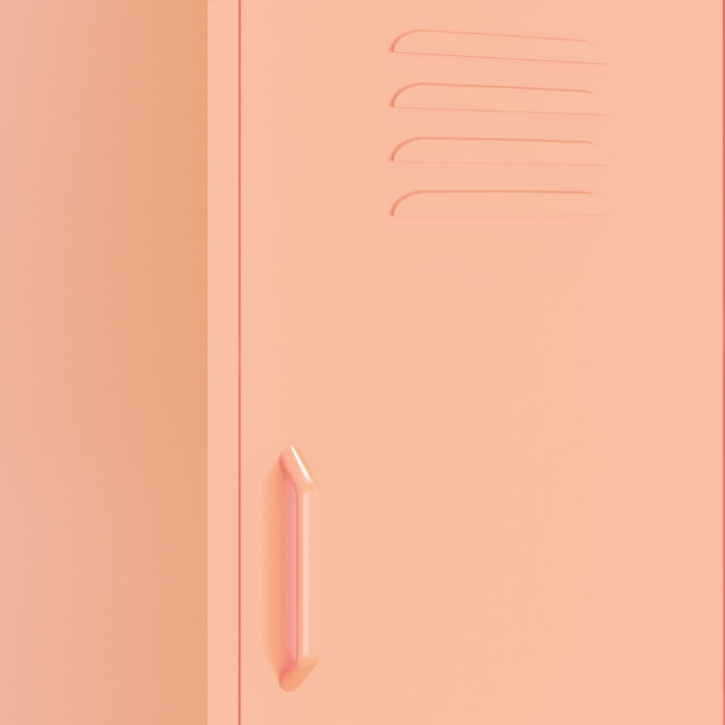 Opbergkast 42,5X35X0,5 Cm Staal Roze