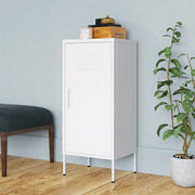 Storage cabinet 42.5x35x101.5 cm steel white