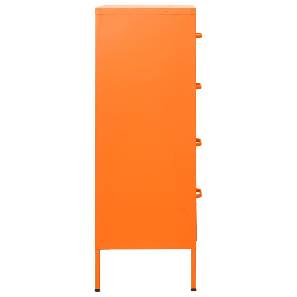 Ladekast 80X35X0,5 Cm Staal Oranje orange