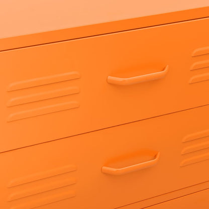 Ladekast 80X35X0,5 Cm Staal Oranje orange