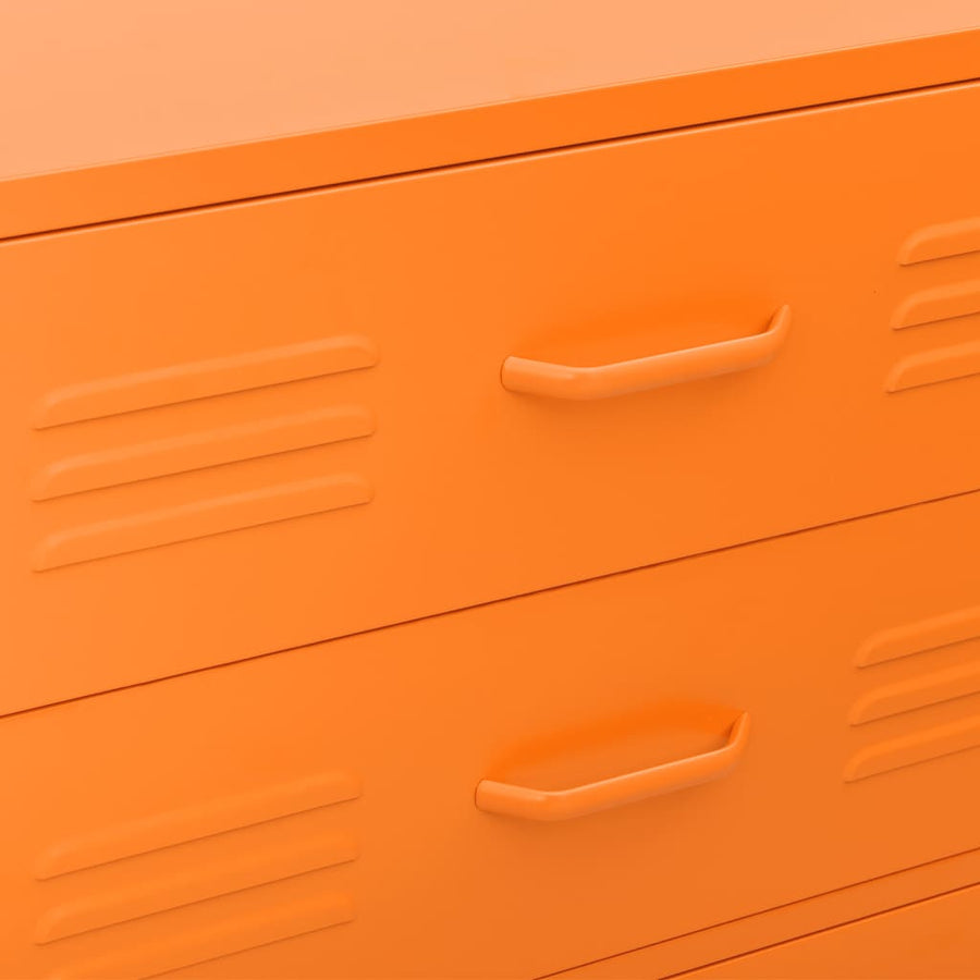 Ladekast 80X35X0,5 Cm Staal Oranje orange