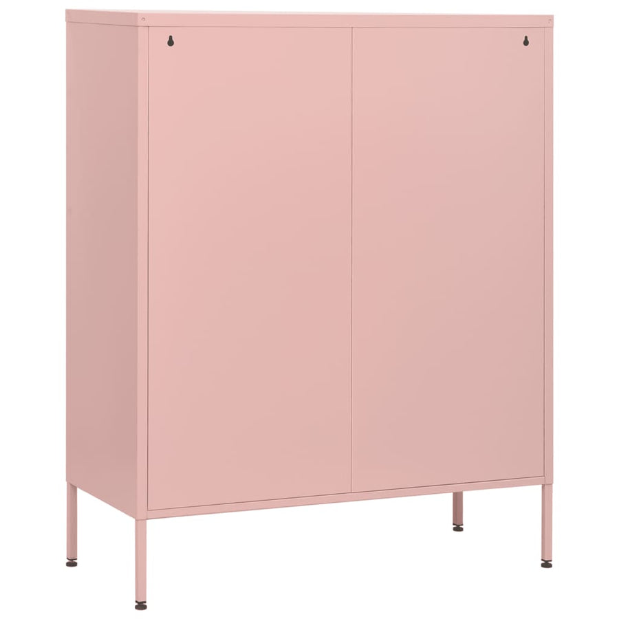 Ladekast 80X35X0,5 Cm Staal Roze