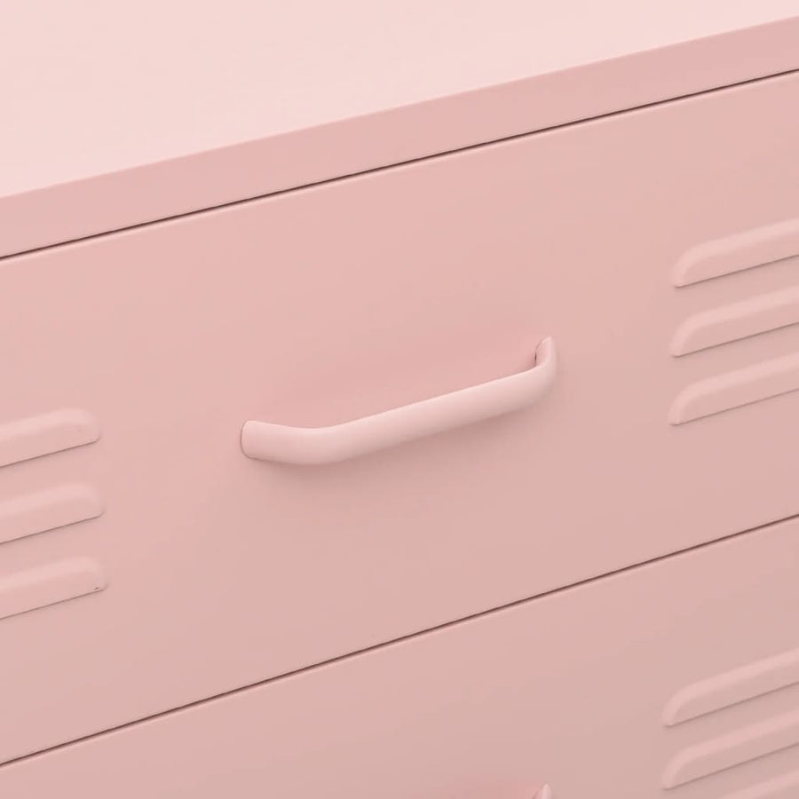 Ladekast 80X35X0,5 Cm Staal Roze