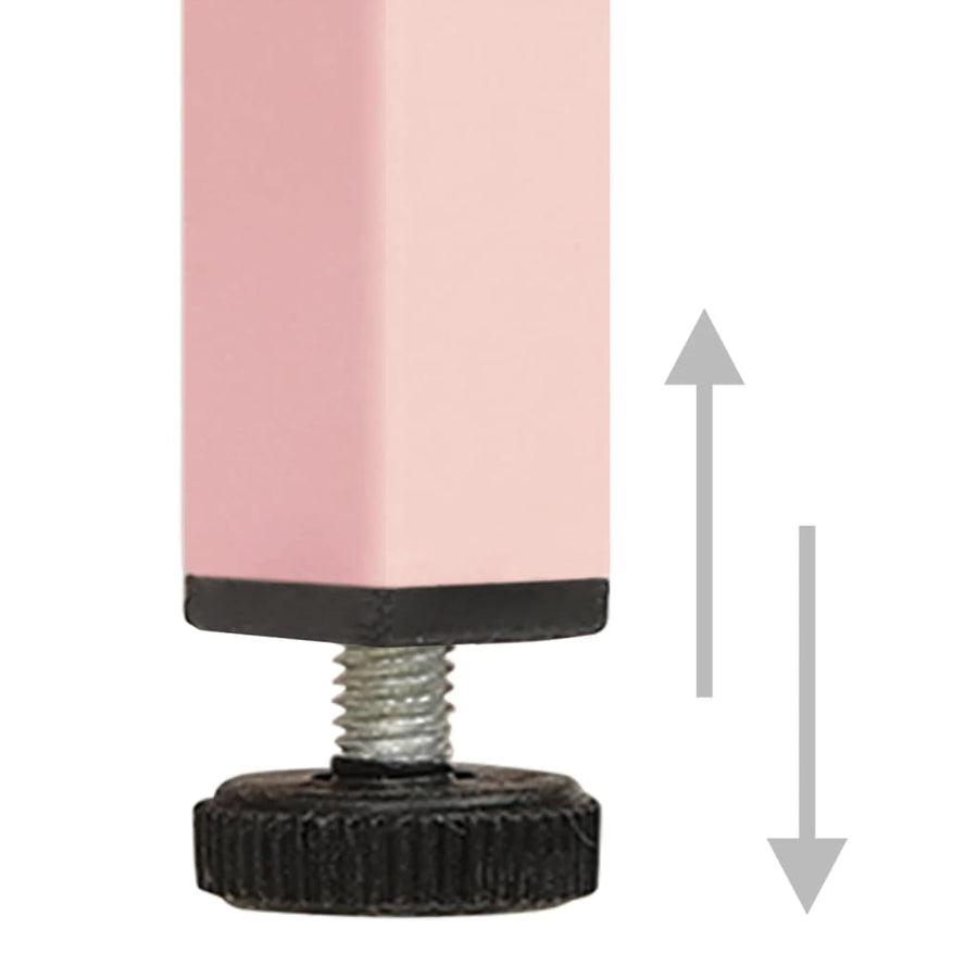 Tv-meubel 105x35x50 cm staal roze Roze