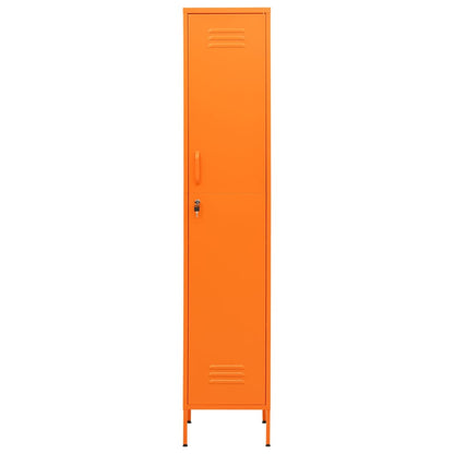 Lockerkast 35X46X80 Cm Staal Oranje orange