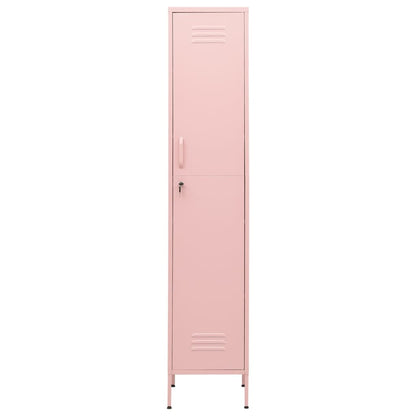Lockerkast 35X46X80 Cm Staal Roze