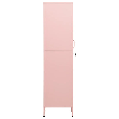 Lockerkast 35X46X80 Cm Staal Roze