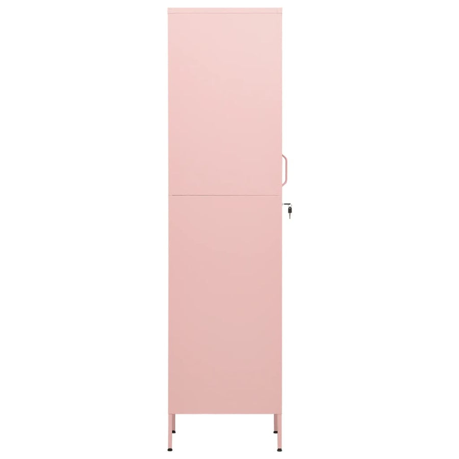 Lockerkast 35X46X80 Cm Staal Roze