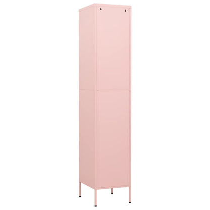 Lockerkast 35X46X80 Cm Staal Roze