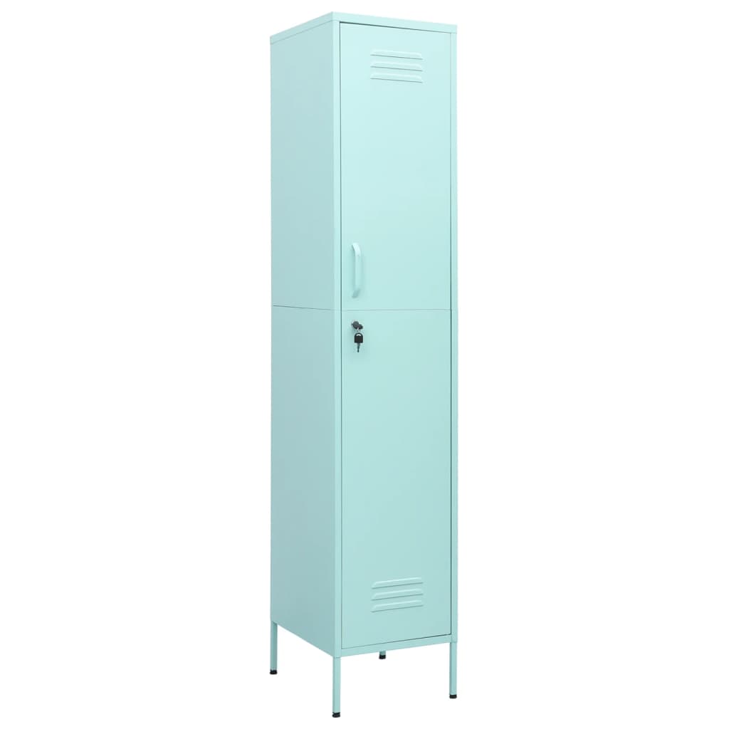 Lockerkast 35X46X80 Cm Staal Mint Mintgroen