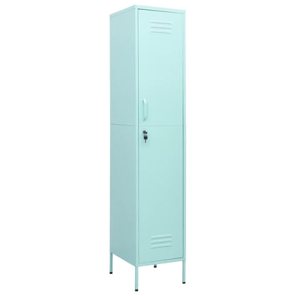 Lockerkast 35X46X80 Cm Staal Mint Mintgroen