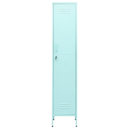 Lockerkast 35X46X80 Cm Staal Mint Mintgroen