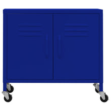 Opbergkast 60X35X56 Cm Staal Marineblauw