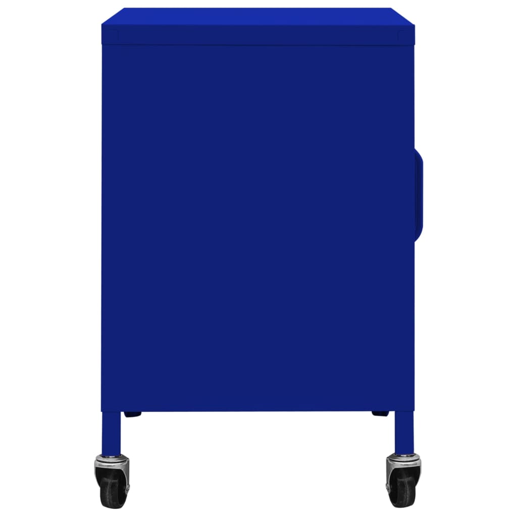 Opbergkast 60X35X56 Cm Staal Marineblauw