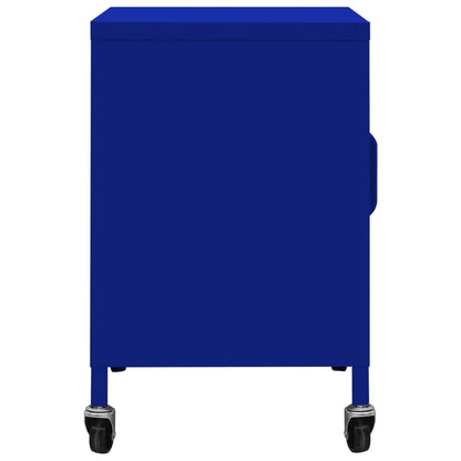 Opbergkast 60X35X56 Cm Staal Marineblauw