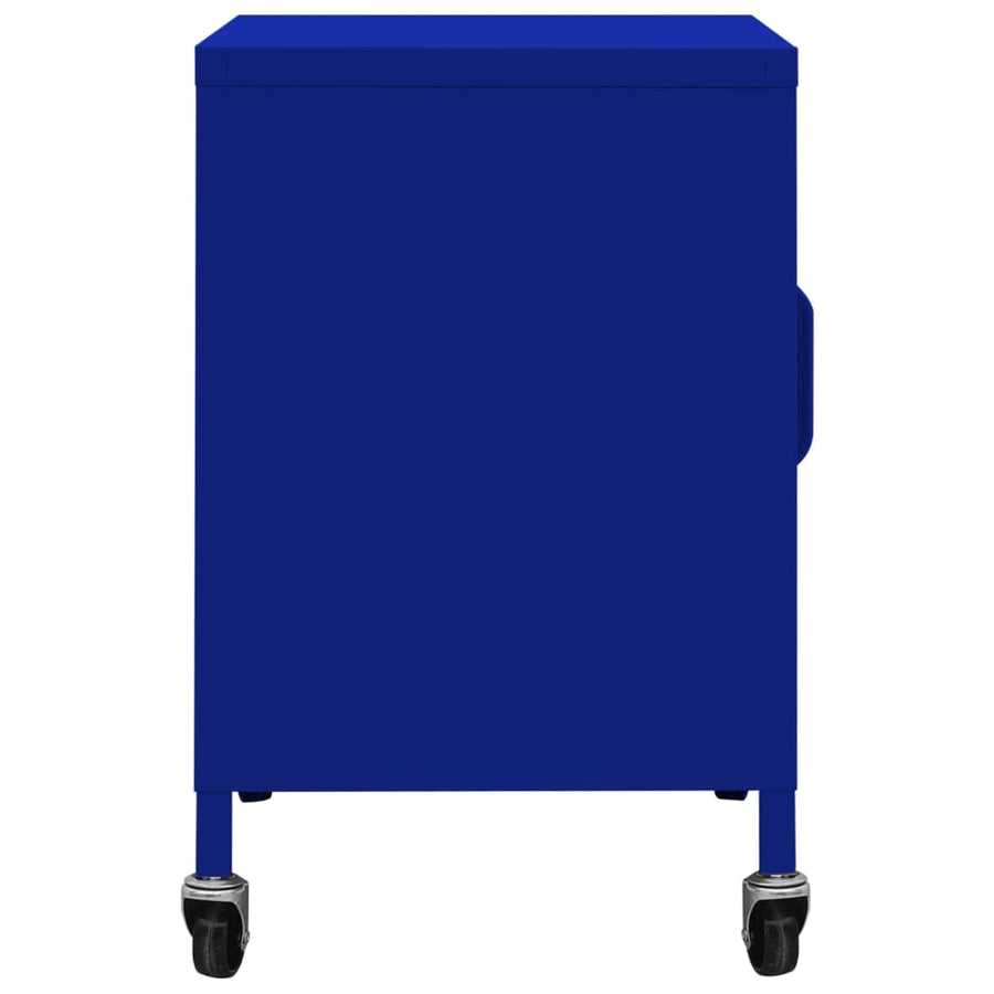 Opbergkast 60X35X56 Cm Staal Marineblauw
