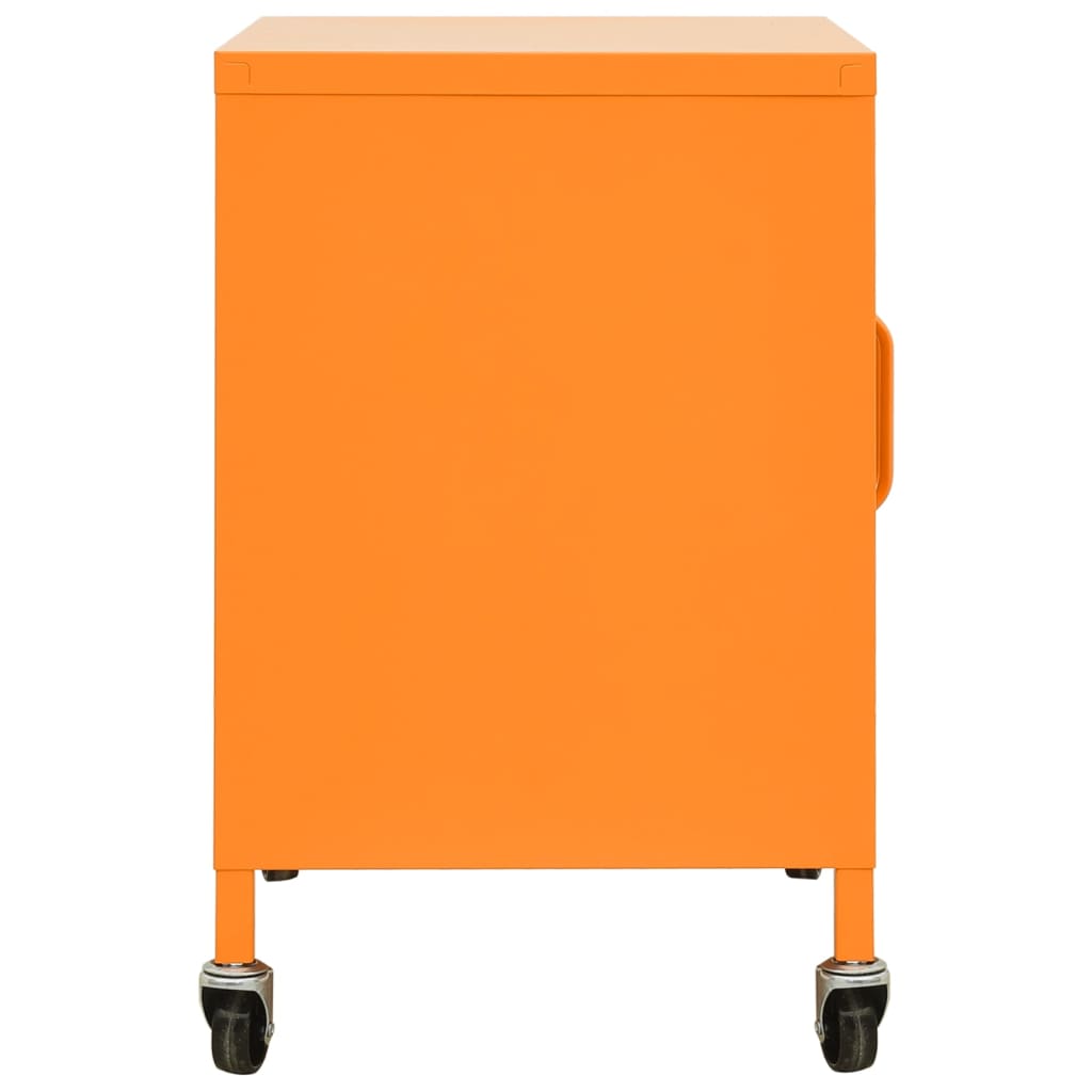 Opbergkast 60X35X56 Cm Staal Oranje orange