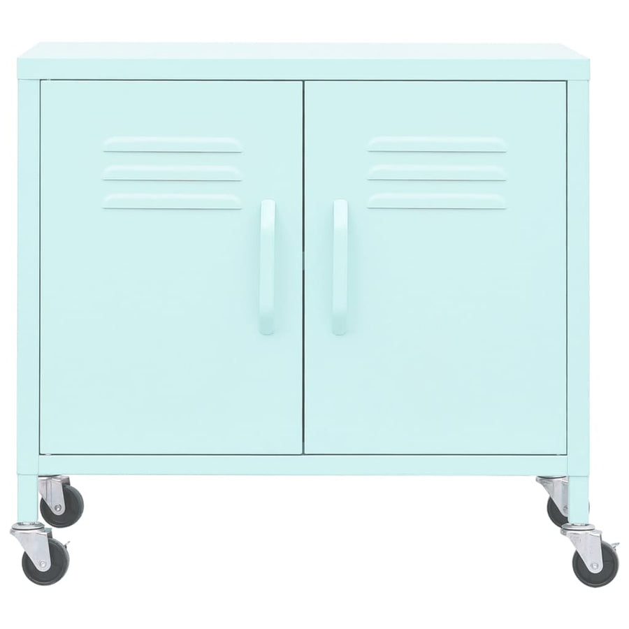 Opbergkast 60X35X56 Cm Staal Mint Mintgroen