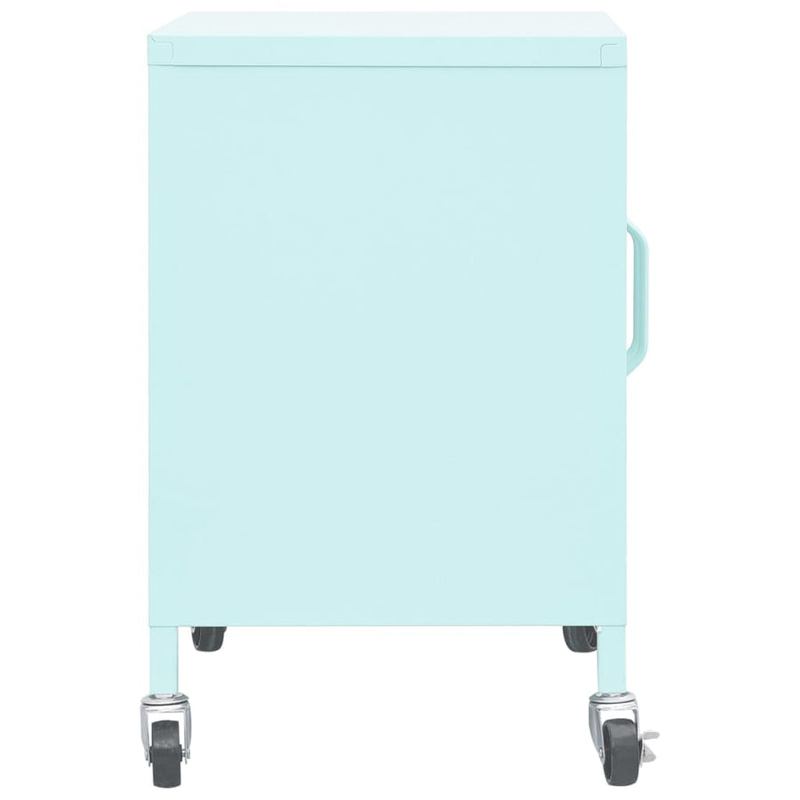 Opbergkast 60X35X56 Cm Staal Mint Mintgroen